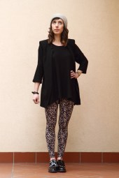 leggings leopardati